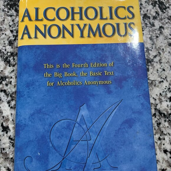 Alcoholics Anonymous, Fourth Edition of the Big Book, Hardcover Book - Picture 1 of 2